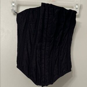 Garage Black Lace Corset Top
